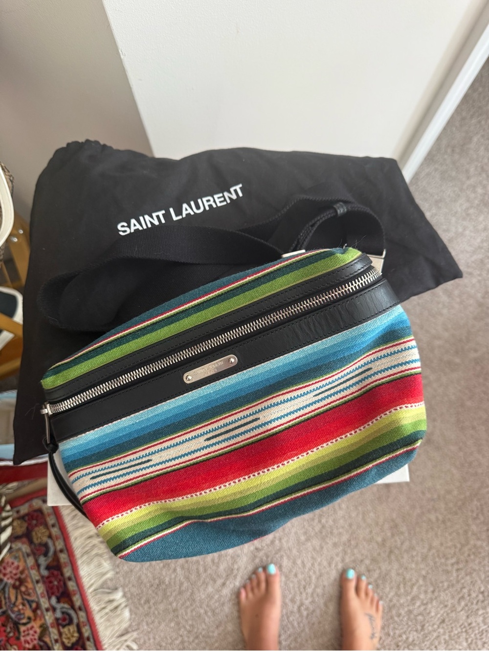 Saint Laurent Printed Bumbag